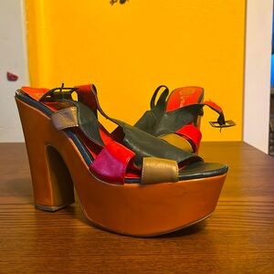 Platform Strappy Heels by Jeffrey Campbell